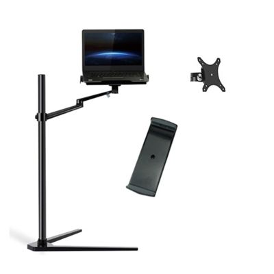 WPTGODGB UP-8A Laptop Floor Stand Parts Accessories Rod Tube DIY(Color:with Extra vesa)