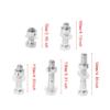 Nuhikap 5 Pcs M2.5 Screws Bolt Nut Washers Set & 1 Pcs Record Turntable Adapter view 3