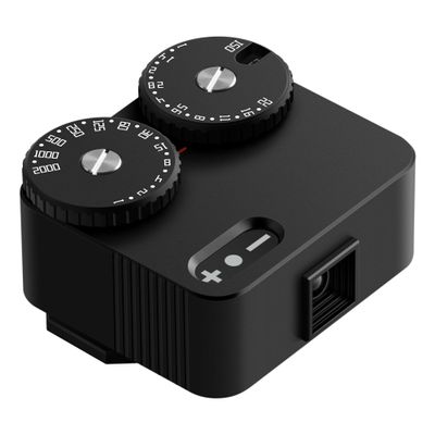 TTARTISAN Light Meter II with Real-time Metering Tool, Two Dial to Adjust ISO, Aperture and Shutter Speed (Black)