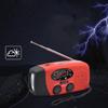 KKnoon Emergency Hand Crank Radio with LED Flashlight for Emergency AM/FM NOAA Portable Weather Radio Dynamo Radio with 2000mAh Power Bank Phone Charger USB Charged & Solar Power for Camping Emergency view 4