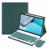 kaidisen Keyboard Case Mouse Compatible with iPad Air 13 inch (M2) 2024 Detachable Cute Color Keyboard Case Support Pencil Charging,Dark Green view 1