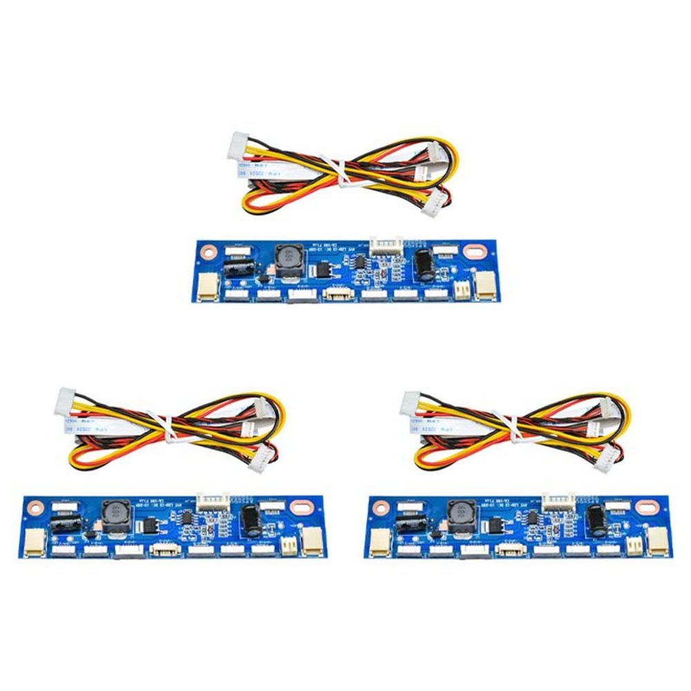 GZSHUNLI 3X Universal Multifunction Inverter for Backlight LED Constant Current Board Driver Board 12 Connecters LED Strip Tester, blue, 750065880