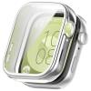 TPU Case Compatible for Huawei Watch FIt 3 Protector Watch Case, Protective Case Frame Bumper Cover Compatible for Huawei Watch FIt 3 Smartwatch Accessories (Silver/Blue/Black) view 3