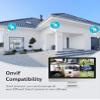 LaView 8MP Security Camera Outdoor Wired Starlight Color Night Vision,4K Cameras for Home Security AI Human Detection & Auto Tracking, IP65 Outdoor Camera 2-Way Audio, US Cloud, Compatible with Alexa view 3