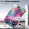 ALILANG Case for iPad Air 13-Inch M3/M2 (2025/2024), Slim Lightweight PU Leather Shockproof Folding Stand Cover with Auto Wake/Sleep for iPad Air 13 Case -Maple Leaf view 4
