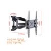AVXANKTG Full Motion 32""-60"" LCD LED TV Wall Mounted Retractable TV Stand Wall Mounted LCD Stand 6 Swing Arms MAX VESA(Color:WMX002) view 2