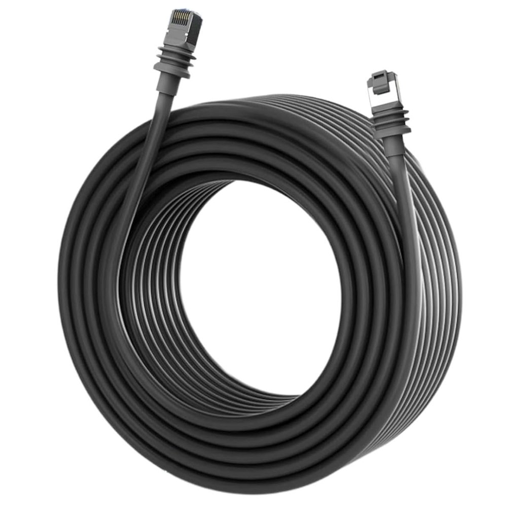 DirectNine Basics 23M/76ft Replacement Cable for Starlink Gen 3 Waterproof Outdoor Replacement Cable for V3 Dish Compatible, Gray