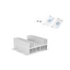 Single Phase CG Radiator 10A 25A 40A 60A 80A 100A 120A 200A Aluminum Radiator SSR-10DA 25DA 40DA 1 Phase Solid State Relay(Size:125x110x50mm) view 1