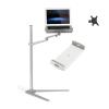 CUFTOBJM UP-8A Laptop Floor Stand Parts Accessories Rod Tube DIY(Color:with Extra vesa-01) view 1