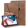 ALILANG for iPad Air 13 inch Case 2025/2024 (M3/M2) with Auto Wake/Sleep,PU Leather Cover for iPad Air Case 13 Inch,Supports Pencil Pro and Pencil (USB-C) -Brown view 1