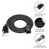 3 Prong Power Cord Replacement for Pantum P2502W M6552nw M7102DW M29DW Printer AC 8ft Power Cord C13 Cable view 4