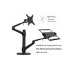 AVXANKTG 145-180mm Thick Desk OL-3L-TK Aluminum Multifunctional 10"-17" Ergonomic Desk Laptop Stand 32" Monitor Desktop Stand Computer(Color:145-180MM) view 2