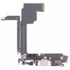 LeHang USB Charging Port Connector Board Flex Cable Replacement Compatible with iPhone 15 Pro Max (White) view 1