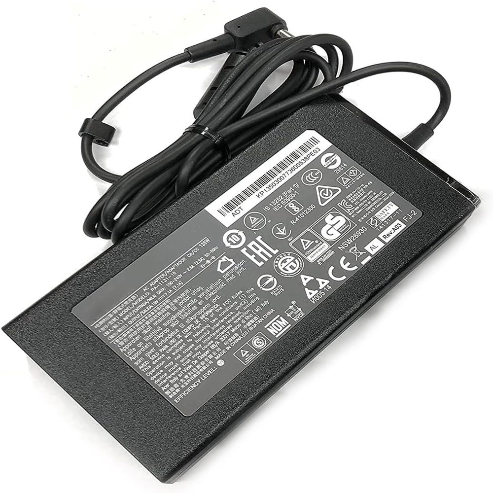 19V 7.1A 135W Laptop Charger Power Supply for Acer Aspire 7 V15 V17 Nitro 5 Nitro V15 AN515-51 AN515-53 A715-71G VN7-593G Acer Predator Helios 300 G3-571 G3-572 PH317-51 AC/DC Adapter Plug Cable