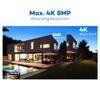 ONWOTE 4K 8 Channel NVR with (2) 6MP PoE IP Security Cameras view 4