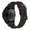 LZVRX 26 22MM Canvas Quick Release Watchband Strap For Garmin Fenix 6X 6 Pro 5 5XPro Enduro Descent Mk2 Watch Easyfit Smart Wrist Band(Color:B,Size:26mm Fenix 3 3HR) view 4