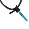 Pasuihcay Focus Ring,Zoom Ring Zoom Gear Focus with Aluminum Alloy Handle Compatible for Digital SLR Camera, Black view 3