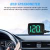 Digital Speedometer: Car HUD Head-up Display Spped Meter MPH Display Dashboard Digital Car Speedometer for Truck Motorcycle, USB Cable Plug & Play view 2
