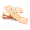 10pcs 15x15x0.3mm DIY Copper Spacer Heat Sink Thermal Pad Cooling Laptop BGA CPU VGA Chip RAM IC Cooler Heat Sink view 1