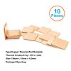 10pcs 15x15x0.3mm DIY Copper Spacer Heat Sink Thermal Pad Cooling Laptop BGA CPU VGA Chip RAM IC Cooler Heat Sink view 3