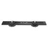 Pasuihcay 8 inch Dual Flash Camera Mount Tripod Bracket with 1/4 Screw for 3D Stereoscopic Photography DSLR Camera Accessories, black view 1