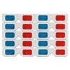 Pasuihcay 3D Glasses, 10 Pairs Red and Blue Paper Stereo Lenses for Set Anaglyph Paper 3D Glasses, white view 1
