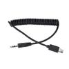 RM VPR1 Shutter Release Cable,3.5mm 2.5mm Remote Switch Shutter Release Cord,Threaded Release Cable for A7Iii A9 A99 ii A7 ii A6500 (3.5mm-#02) view 1