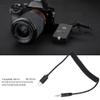 RM VPR1 Shutter Release Cable,3.5mm 2.5mm Remote Switch Shutter Release Cord,Threaded Release Cable for A7Iii A9 A99 ii A7 ii A6500 (3.5mm-#02) view 2