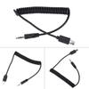 RM VPR1 Shutter Release Cable,3.5mm 2.5mm Remote Switch Shutter Release Cord,Threaded Release Cable for A7Iii A9 A99 ii A7 ii A6500 (3.5mm-#02) view 3