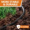 Ethernet Cable 50ft For Cat6/Cat5E, 40Gbps Support Cat8/Cat7, 24AWG Network Cable Indoor&Outdoor, Direct Burial Waterproof & UV Resistant, High Speed Snagless RJ45 LAN Cord -POE/Modem/Router, Black view 2