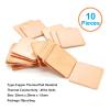 10pcs 20x20x1.0mm DIY Copper Spacer Heat Sink Thermal Pad Cooling for XBOX360 PS2 3 4 BGA CPU VGA Chip RAM IC Cooler Heat Sink(Size:0 8mm) view 3