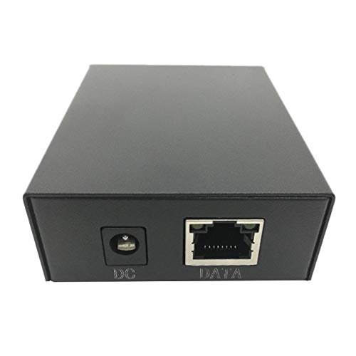 Pasuihcay PS1248G 12V 4A 48W Gigabit PoE Splitter, black