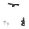 CAMVATE Standard NATO Safety Rail + M4 Thumb Screw + Light Stand Mount view 1