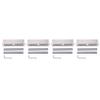 GZSHUNLI 4X DDR4 DDR5 RAM Memory Heatsink Cooler Memory Cooling Vest Aluminum with 9W Silicone Grease Heat Conductor,Silver view 1