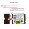 GZSHUNLI M2 Solid-State Drive Adapter M2 2230 SSD to 2242 Converter Card 2230 to 2242 Extension Bracket, Black, 500715306 view 4
