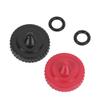 Camera Shutter Buttons, Black Red Paint Spraying Treatment Release Buttons, Shutter Release Buttons with Rubber Ring for Fuji X Series view 4