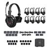 SYNCO XTalk X9 2.4GHz Wireless Headset with Microphone Intercom System Random Master Device Design for Movie Shoot Live Show Stage Performance (9 PCS) view 1