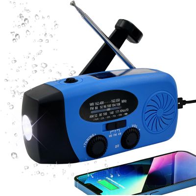 Ekevitte 5000mAh Emergency Weather Radio