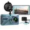 Dash Cam Front and Rear, 720P HD Dual Dash Cam Viedo Recorder with Night Vision,Car Camera with 4 inch LCD Display, WDR G-Sensor Parking Monitor Loop Recording Motion Detection view 1