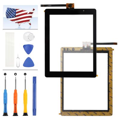 Touch Screen for Autel MaxiSys MS906TS Tablet Screen Replacement Digitizer Tablet PC Assembly Glass Panel Replacement with Tools
