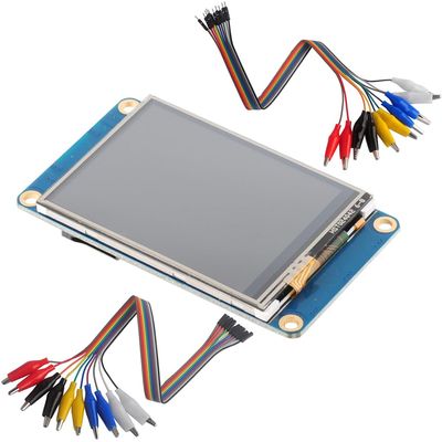 DIYmalls Nextion Display 5" Touchscreen + Alligator Clip Wire