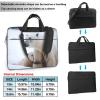15.6 inch Laptop Tote Bag Men Women Snow Animal Polar Bear Shoulder Laptop Sleeve Briefcase Messenger Computer Bag view 2