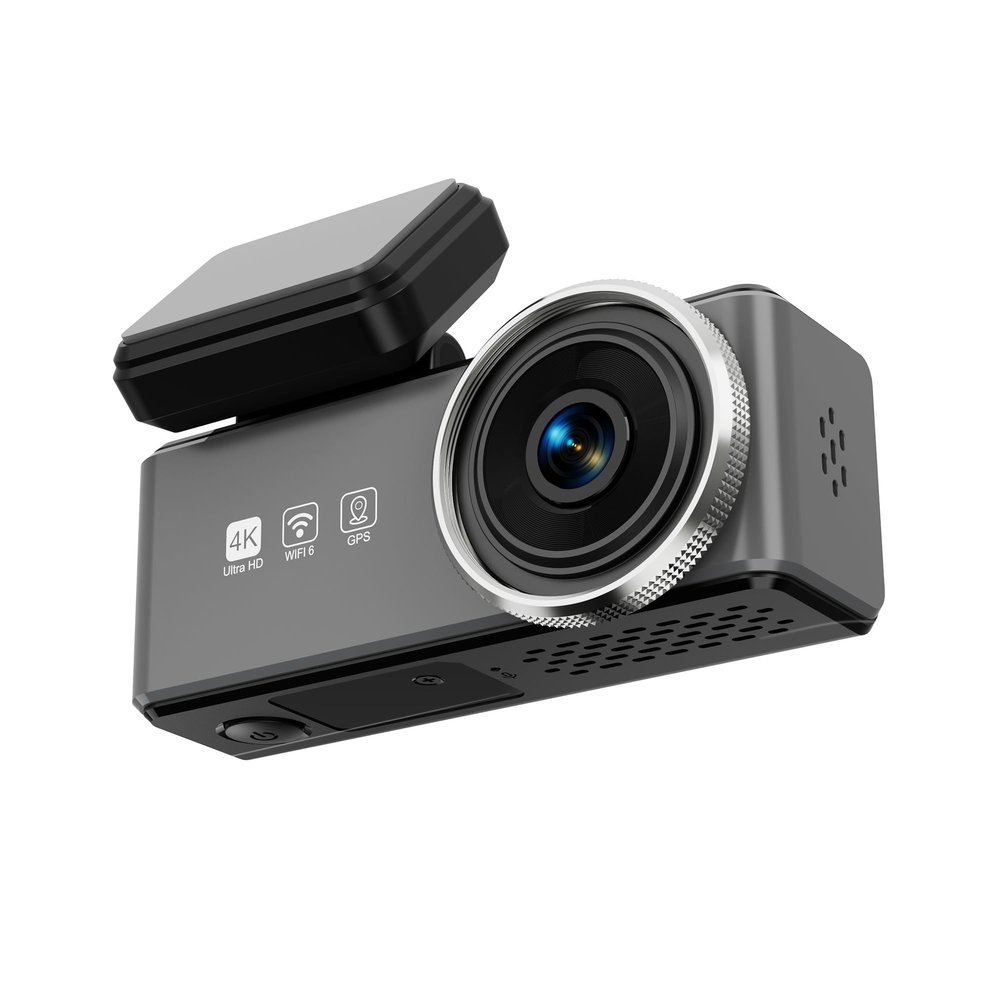 KAWA 4K Dash Cam Front and Rear, AI-ISP True Color Night Vision, Free 16GB Card, 2160P+1080P WiFi Dash Camera for Cars, GPS Dual Dashcam, 3.16 IPS Screen, Night Vision, 24H Park Mode