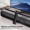 Saiyin Sound Bars for Smart TV with Subwoofer, Soundbar with Optical/ARC/AUX and Bluetooth 5.3 Inputs, Surround Sound System with 5.25 Inches Woofer,Treble and Bass Adjustable view 3