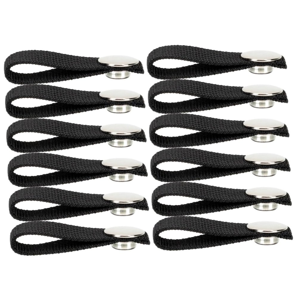 Gatuida 6pairs Detachable Chin Strap for Hockey Helmets Removable Snap Straps for Enhanced Safety and Comfort Accessory for Skill Levels