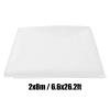 XHTLLO Transparent PE Plastic Greenhouse Film, Dustproof Garden Plant Cover, 150m Agricultural Accessory, High Light Transmittance, Weather(2 * 8M) view 4