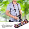 Camera Strap, PU Adjustable Shoulder Neck Strap Belt, Universal Anti-slip Camera Strap Length Compatible with All DSLR Cameras view 3