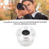 25mm F1.8 APS C Large Aperture Lens,Mark II Manual Focus Lens Compatible with M Mount Cameras M3 M5 M6 M10 M100 M50 M200,Silver view 2