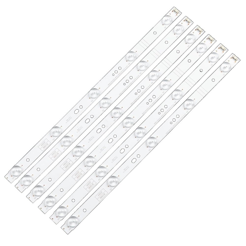 UFDIPLMY 3V 2W 384mm LED Backlight TV Compatible with Skyworth 43inch 5800-W43002-3P00 VER2.00 2015-12-31 6Pcs/Set Backlight Strip TV Spare Parts