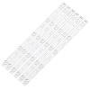 UFDIPLMY 3V 2W 384mm LED Backlight TV Compatible with Skyworth 43inch 5800-W43002-3P00 VER2.00 2015-12-31 6Pcs/Set Backlight Strip TV Spare Parts view 1
